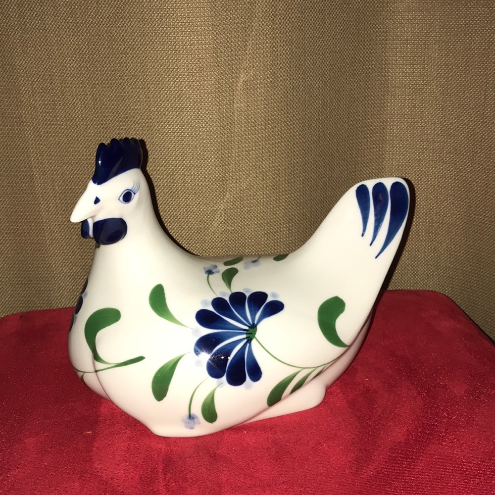Vintage Dansk Chicken Hen Large Figure!